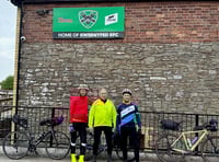 Cycling choristers raise nearly £3,000 for charity