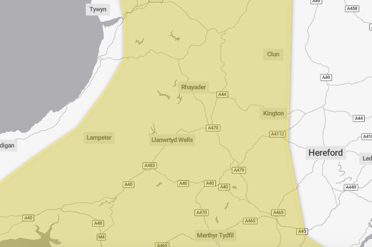 Thunderstorm warning