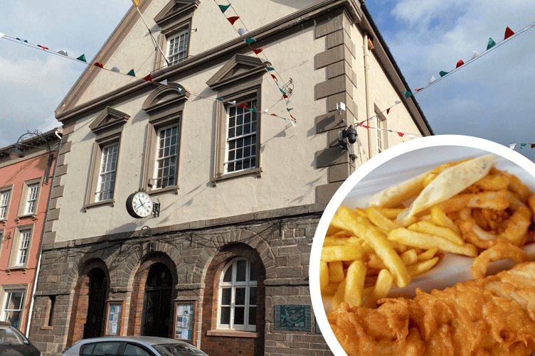 Brecon Town Council is welcoming veterans to The Guildhall for fish and chips on June 6