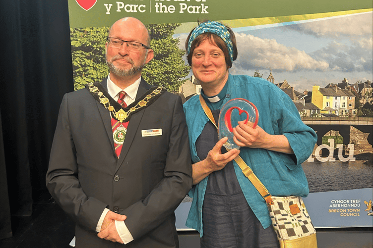 Reverend Anna Bessant - Best of Brecon Awards