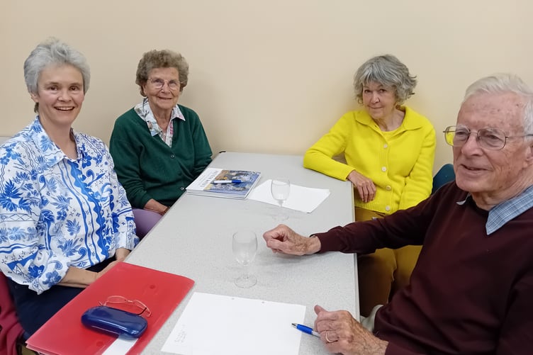 Team Coffee: Alison Hembrow, Anne Payne, Cathey Owen Cousins and John Payne.