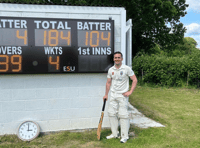 Maiden ton for Edwards