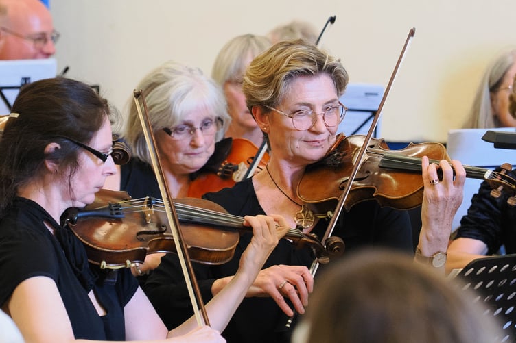 The summer concert was held at Llangynidr New Village Hall