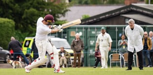 All-star cricket team take on Hay Festival, umpired by Stephen Fry