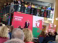Labour leader Starmer in Abergavenny campaign launch