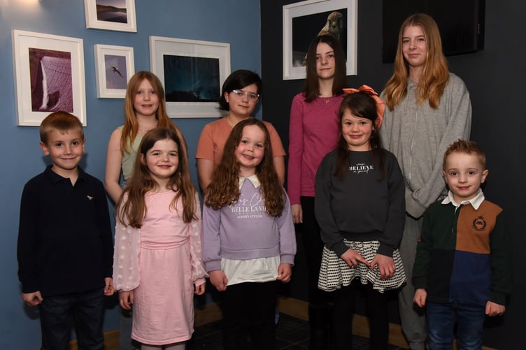 2024 Rhayader Carnival Queen and attendants