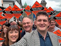 Liberal Democrats launch manifesto in Knighton