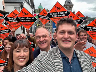 Liberal Democrats launch manifesto in Knighton