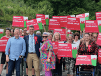 Labour launch election campaign in Pontardawe 