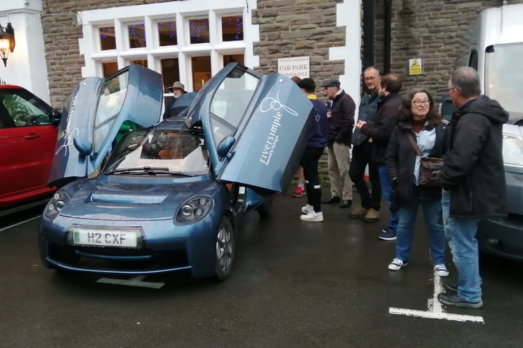 Riversimple vehicles use hydrogen, not batteries, and emit nothing but water