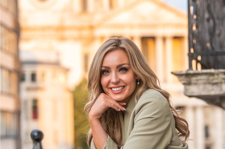 Dancer and TV personality Amy Dowden.