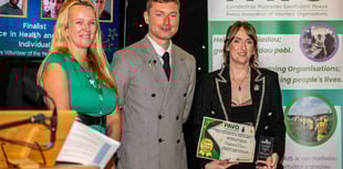 Powys volunteers celebrated at prestigious awards ceremony 
