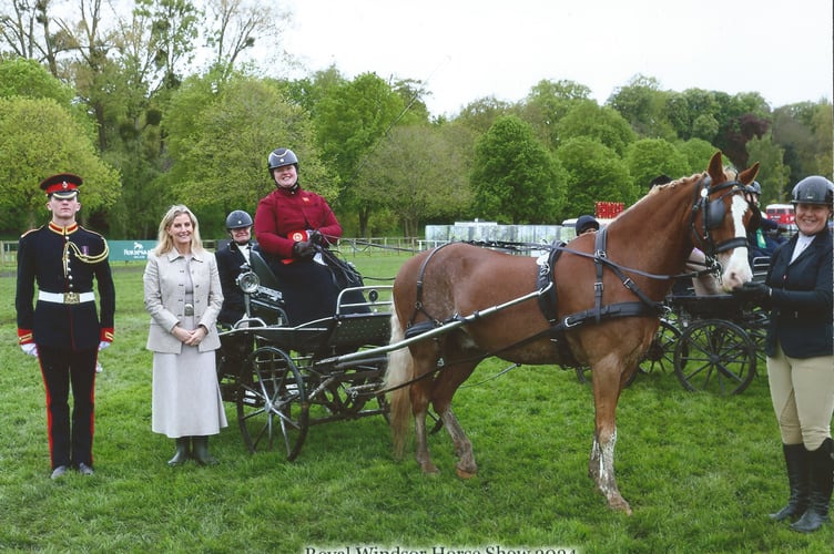 Royal Windsor Horse Show 2024 Cones winner