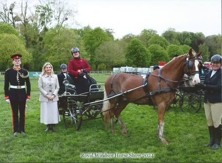 Royal Windsor Horse Show 2024 Cones winner