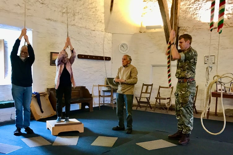 Bellringing at Brecon Cathedral