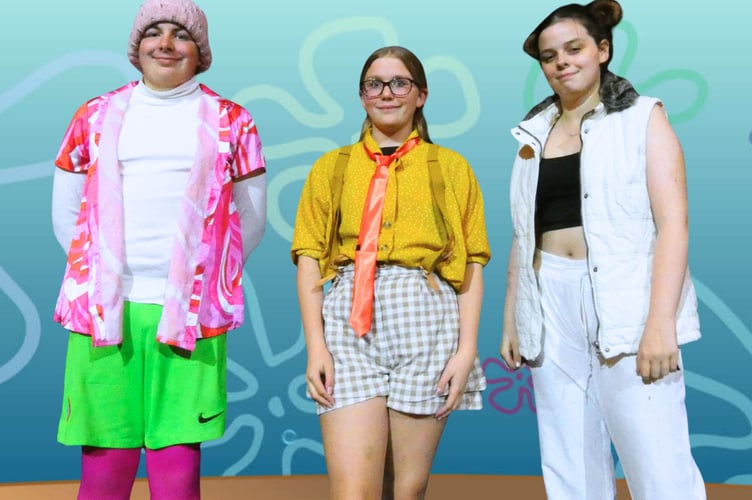 Patrick, Spongebob, Sandy