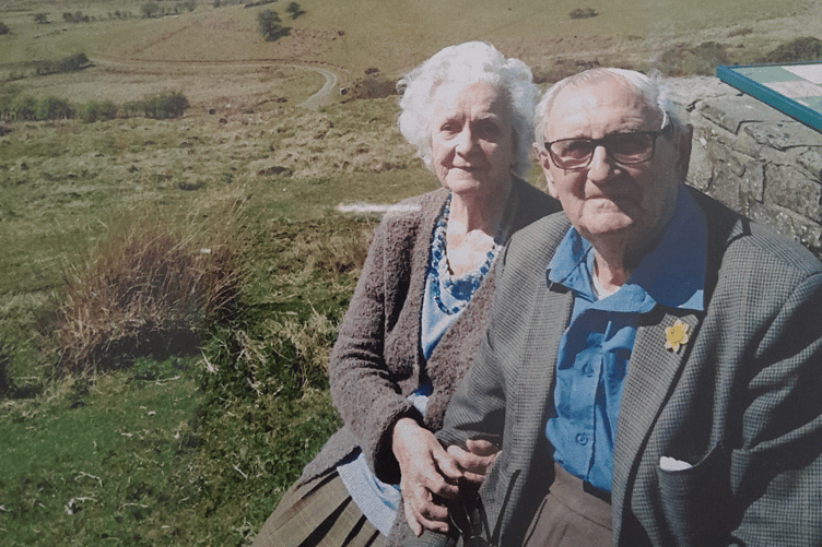 Glenys (100) and Ernie (96) pictured together