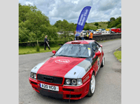 Torrential rain tests Epynt hillclimb drivers
