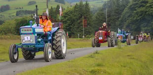 Llanwrtyd Wells celebrates 10th Welsh National Tractor Road Run