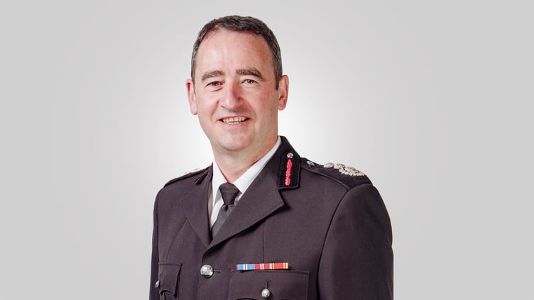 Chief Fire Officer Roger Thomas