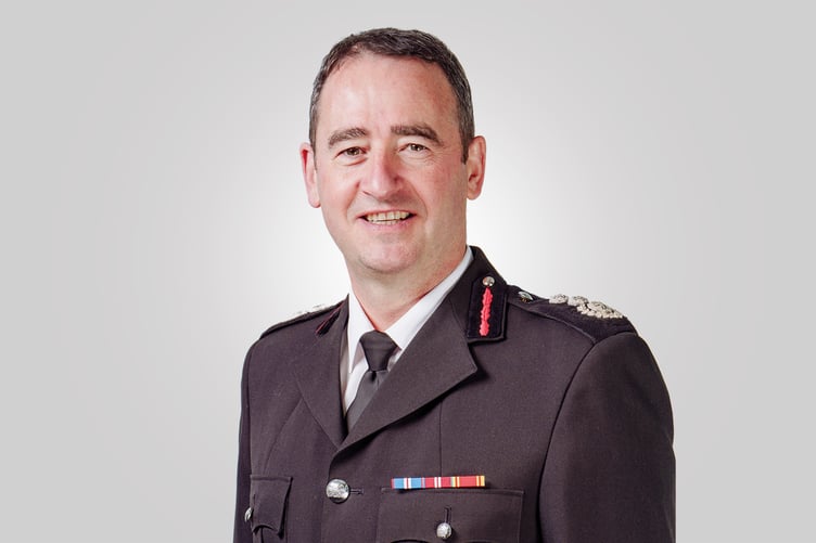 Chief Fire Officer Roger Thomas