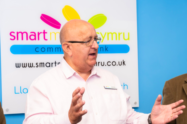 Mark White Smart Money Cymru CEO: volunteers vital to the Community Bank.