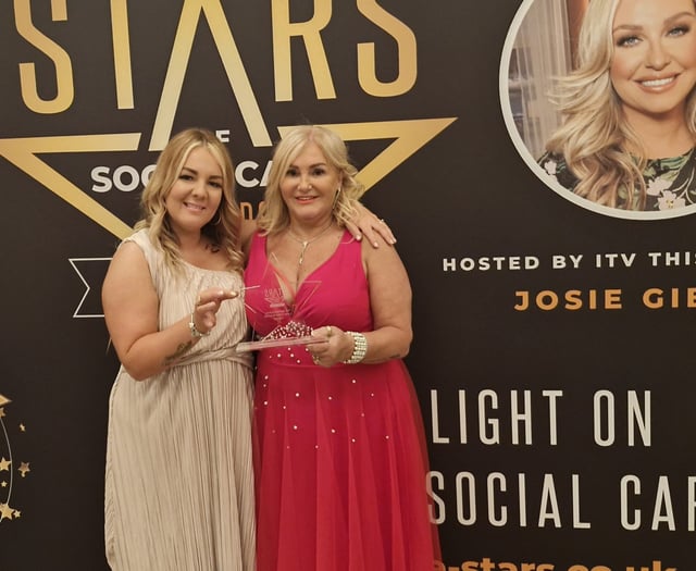 Bronllys care worker wins nationwide award