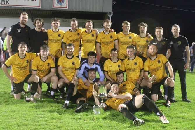 Builth Wells lifted the Aspidistra Radnorshire Cup for the first time last season