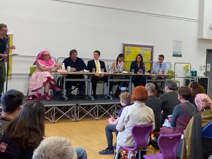 Huge turnout for final election hustings in Talgarth