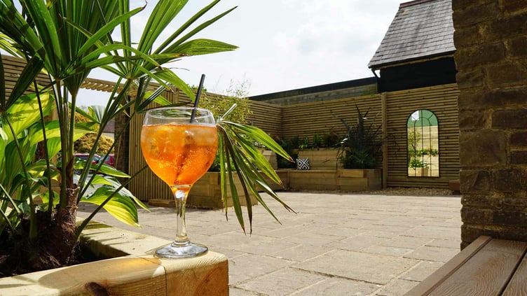 The new Garden Courtyard at the Metropole Hotel and Spa