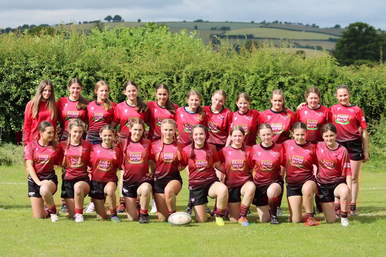 Red Kites girls' rugby festival