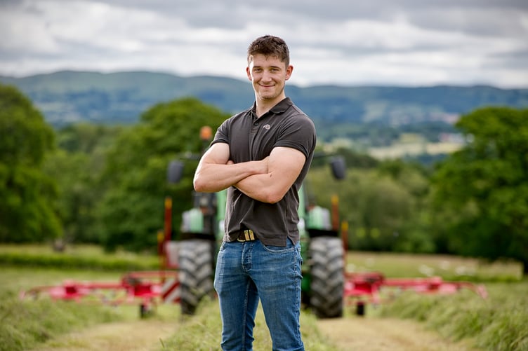 Farming Connect - Agri-Academy 2024:
Jack Hughson from Ty Mawr, Llanfihangel Bryn Pabuan, Nr. Newbridge-on-Wye, Builth Wells in Powys.
Pic by: RICHARD STANTON.
Tel: (01432) 358215 / Mob: (07774) 286733. Email: richard@stantonphotographic.com
All rights 23/06/24, (please see terms of repro use).
www.stantonphotographic.com
Image is copyrighted - © 2024.