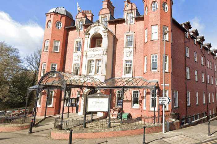 Llandrindod Library is currently based at the Gwalia.