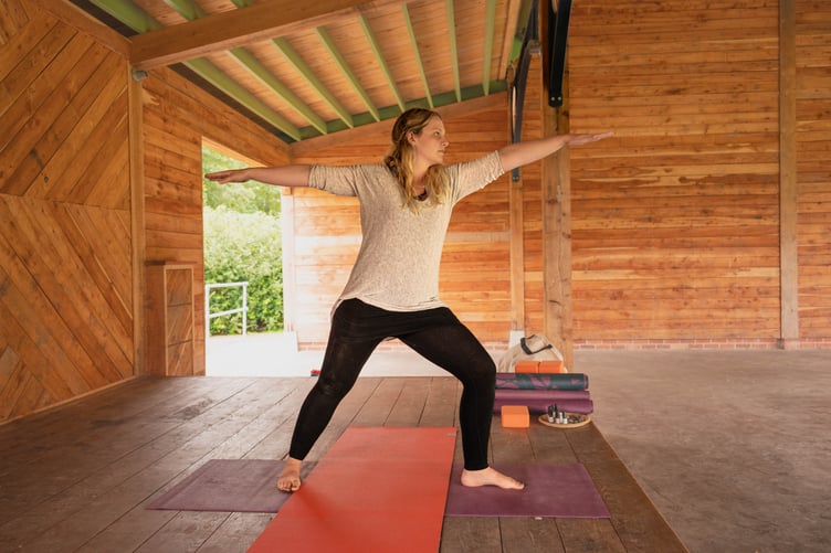 Fen Prior-Smith from Presteigne first took up yoga as a university student