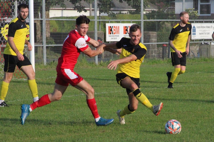 Kington Town secured a 2-1 win at Knighton Town