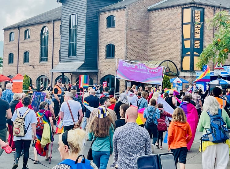Theatr Brycheiniog are celebrating Brecon Pride, which kicks off at 7:30 pm on Thursday the 25th of July, with a special screening of the film Pride. Following that, audiences with have a chance to meet two of the real-life Welsh characters who helped inspire the smash hit film.