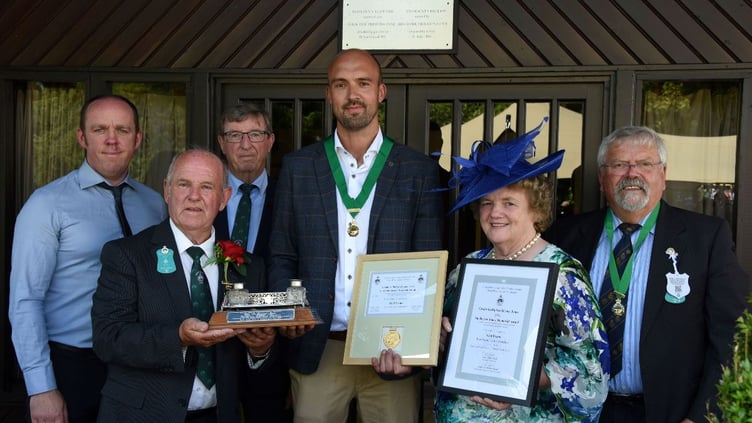 Aled Evans of Rest Farm, Henllan Amgoed, Carmarthenshire is the recipient of the Sir Bryner Jones Memorial Award