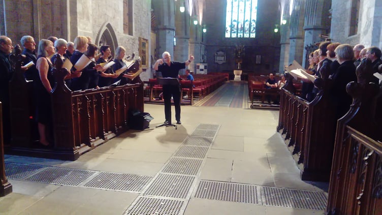 Colla Voce will visit Brecon Cathedral