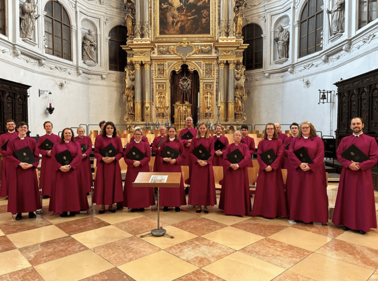 The Lay Clerks of the Cathedral Choir took a tour to Munich last month