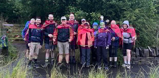 Second charity walk boosts charity funds beyond £3,500