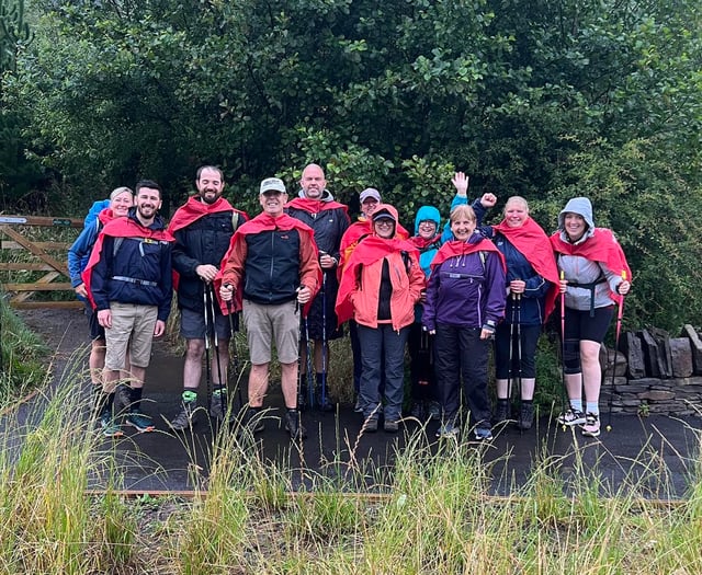 Second charity walk boosts charity funds beyond £3,500