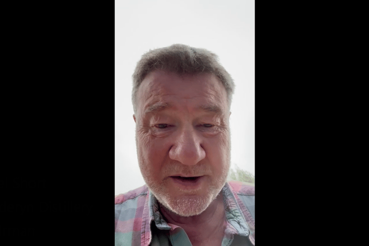 Penderyn Distillery chairman Nigel Short