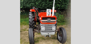 Local enthusiast wins tractor class at Llanwrtyd Show