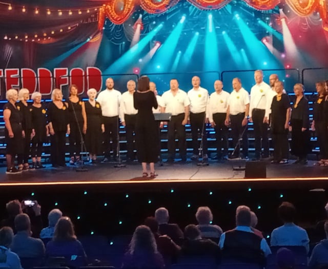 Video: Hay choir take to the stage at National Eisteddfod