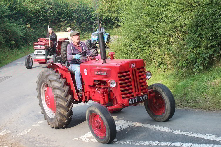 Mark Hornsby with his International