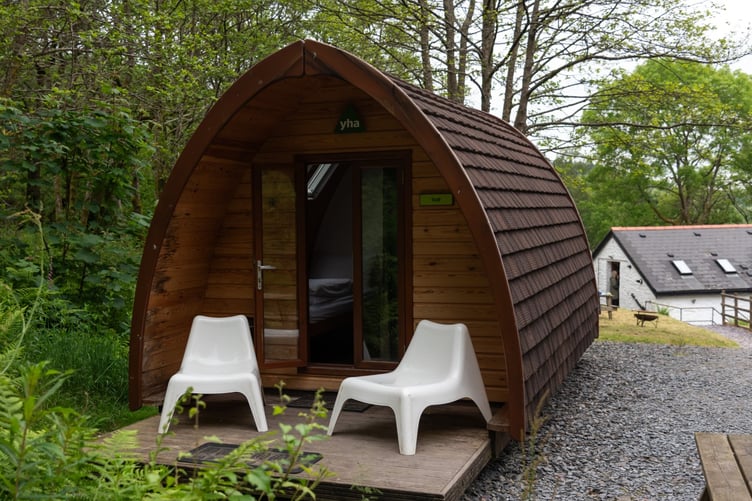 YHA Brecon Beacons Hostel - path to accommodation