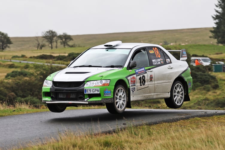Ian Taylor and Brecon co-driver Sam Waller