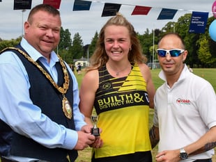 First Builth Aquathlon makes a splash for charity!