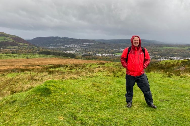 Derek visited Ystradgynlais for an episode of Weatherman Walking