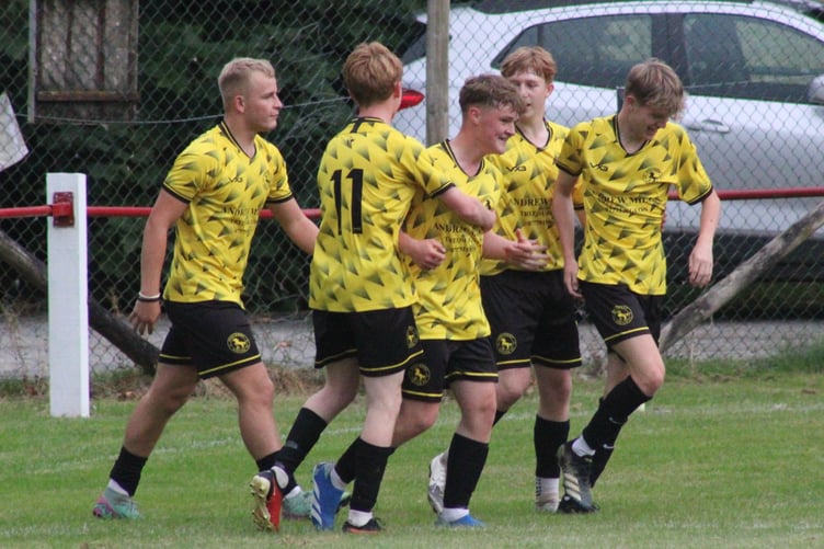 Isaac Price was among the scorers for Penybont United